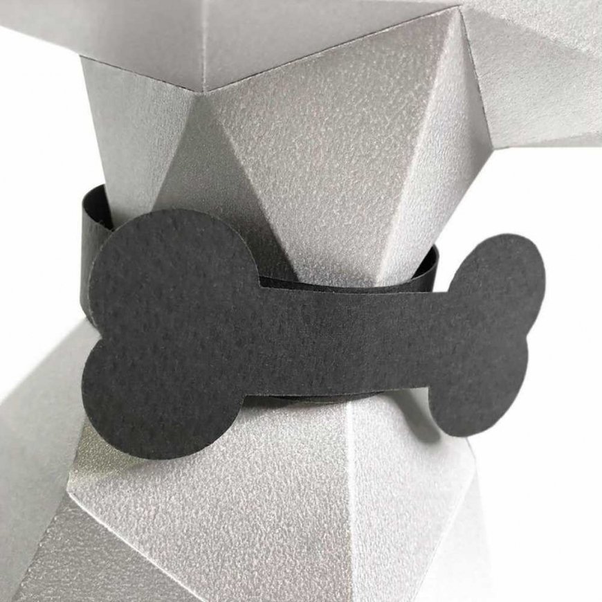 Photo Frame Beldizart Wizardi 3D Papercraft Kit Yorkshire Terrier PP-2YOR-SLV – 2