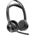 Poly Voyager Focus 2 Bluetooth headset with charging stand, Microsoft Teams certified Poly Voyager Focus 2 Bluetooth headset with charging stand, Microsoft Teams certified