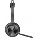 Poly Voyager Focus 2 Bluetooth headset with charging stand, Microsoft Teams certified Poly Voyager Focus 2 Bluetooth headset with charging stand, Microsoft Teams certified