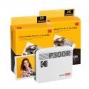 Printer Kodak Mini 3 Retro P300rw60 Instant Photo Printer Kit 3x3 White Printer Kodak Mini 3 Retro P300rw60 Instant Photo Printer Kit 3x3 White