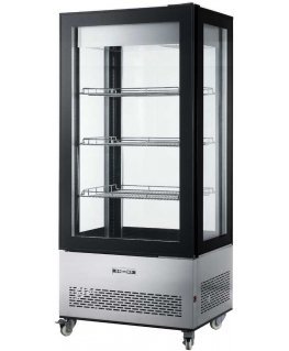 Refrigerator Arktic Refrigerated confectionery showcase on wheels, 3 LED shelves, 550L