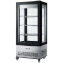 Šaldytuvas Arktic Šaldoma konditerijos vitrina ant ratukų, 3 LED lentynos, 550L Šaldytuvas Arktic Šaldoma konditerijos vitrina ant ratukų, 3 LED lentynos, 550L