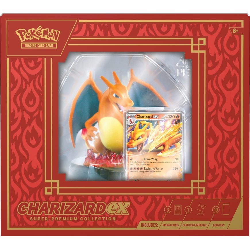 Pokemon TCG: Charizard ex Super-Premium Collection Trading Card Set – 5