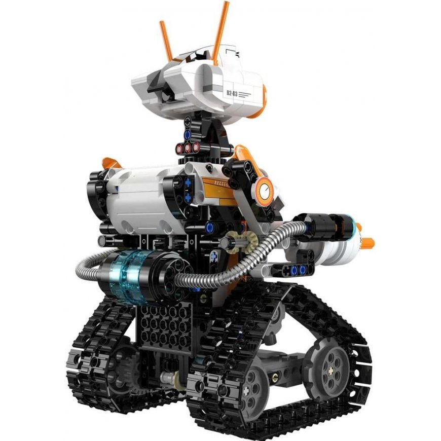 Kit klocki konstrukcyjne CaDA Zdalnie sterowany Z.BOT Code Robot RC Programming Robotyka Światło LED 462 elements – 4