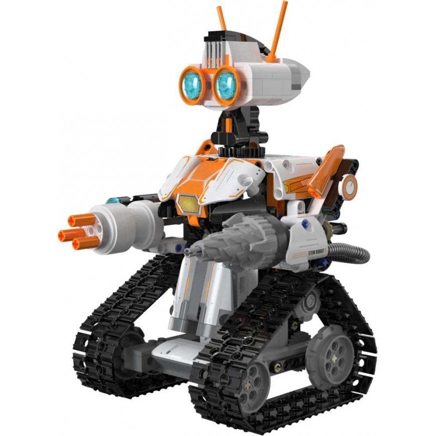 Rinkinys klocki konstrukcyjne CaDA Zdalnie sterowany Z.BOT Code Robot RC Programowanie Robotyka Światło LED 462 elementy – 5