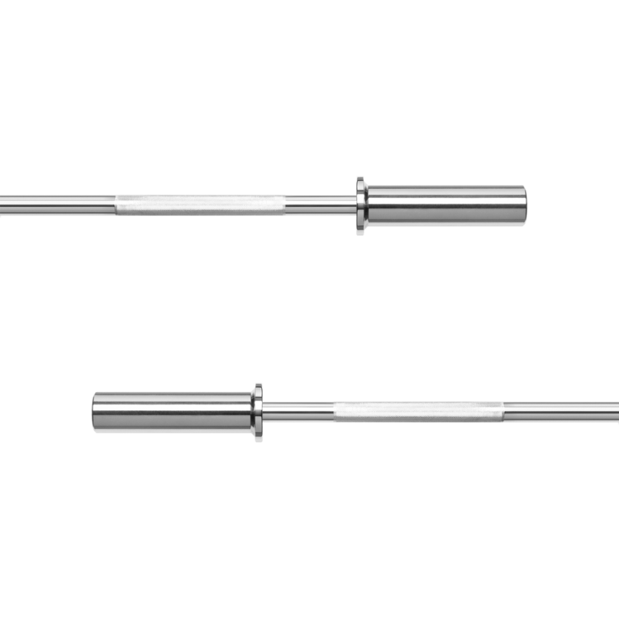 Straight Olympic bar, Olympic bar 120 cm 6 kg REBEL ACTIVE – 3