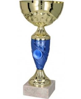 Detail Metal cup gold and blue TS 9058A