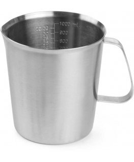 Kitchen measuring cup with stainless steel scale, 1 l - Hendi 516201