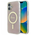 Case Guess GUHMP16MH4STP iPhone 16 Plus 6.7" pink hardcase IML 4G MagSafe Case Guess GUHMP16MH4STP iPhone 16 Plus 6.7" pink hardcase IML 4G MagSafe