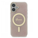 Case Guess GUHMP16MH4STP iPhone 16 Plus 6.7" pink hardcase IML 4G MagSafe Case Guess GUHMP16MH4STP iPhone 16 Plus 6.7" pink hardcase IML 4G MagSafe