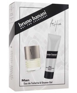 Bruno Banani Man EDT set for men (EDT 30 ml + shower gel 50 ml)