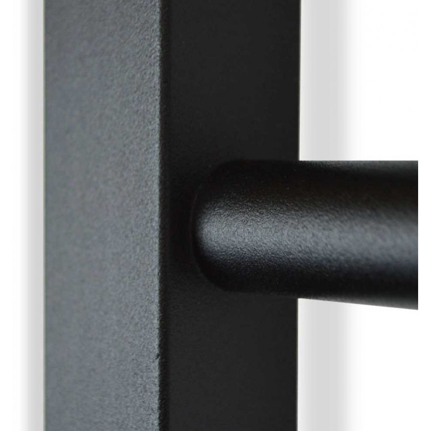 Towel dryer Navin Classic Quadro 500x1000 Sensor black right 12-216053-5010 – 4