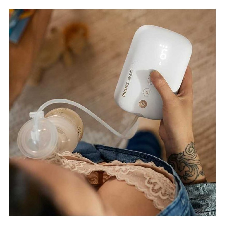PHILIPS AVENT RECHARGEABLE ELECTRIC BREAST EXTRACT SCF396 WITH ACCESSORIES – 2
