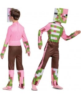 Almarina Minecraft strój karnawałowy dla chłopca Zombie Pigman costume przebranie 110-122 cm (4-6 lat)