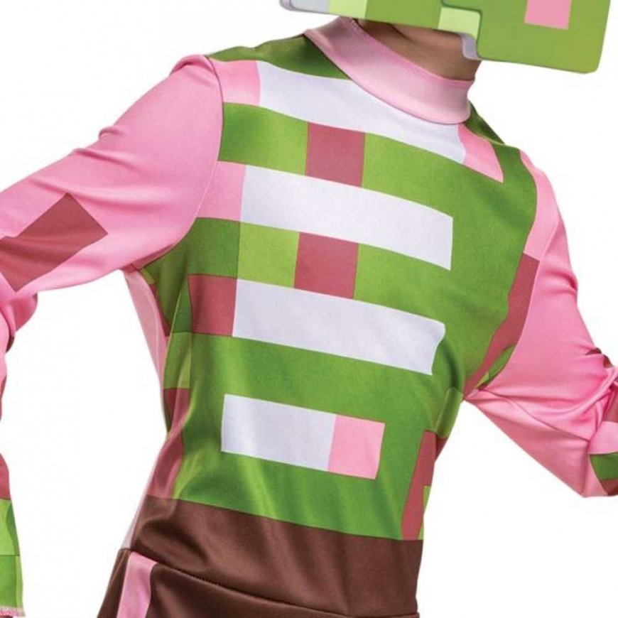 Almarina Minecraft strój karnawałowy dla chłopca Zombie Pigman costume przebranie 110-122 cm (4-6 lat) – 5