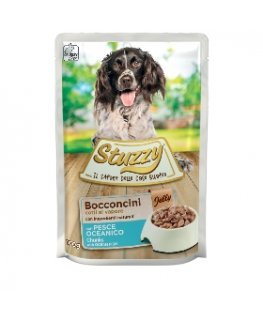 STUZZY Jūras zivs želejā - mitrā suņu barība - 100g