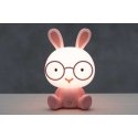 Dimmable Table lamp "Touch rabbit", pink