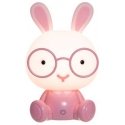 Dimmable Table lamp "Touch rabbit", pink