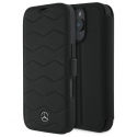 Case Mercedes MEHCP16X23RWRSK iPhone 16 Pro Max 6.9" black/black hardcase MB Waves Leather Case Mercedes MEHCP16X23RWRSK iPhone 16 Pro Max 6.9" black/black hardcase MB Waves Leather