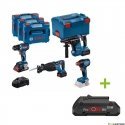 BOSCH Kit COMBO 18V (GSR 18V-90C +GDX 18V-210C +GBH 18V-24C +GSA 18V-28) 1xPC4,0Ah 2xPC5,5Ah BOSCH Kit COMBO 18V (GSR 18V-90C +GDX 18V-210C +GBH 18V-24C +GSA 18V-28) 1xPC4,0Ah 2xPC5,5Ah