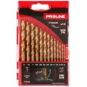 Drill Proline Metal drills hsstin din338 polished, 13 pcs (2-8 mm) proline