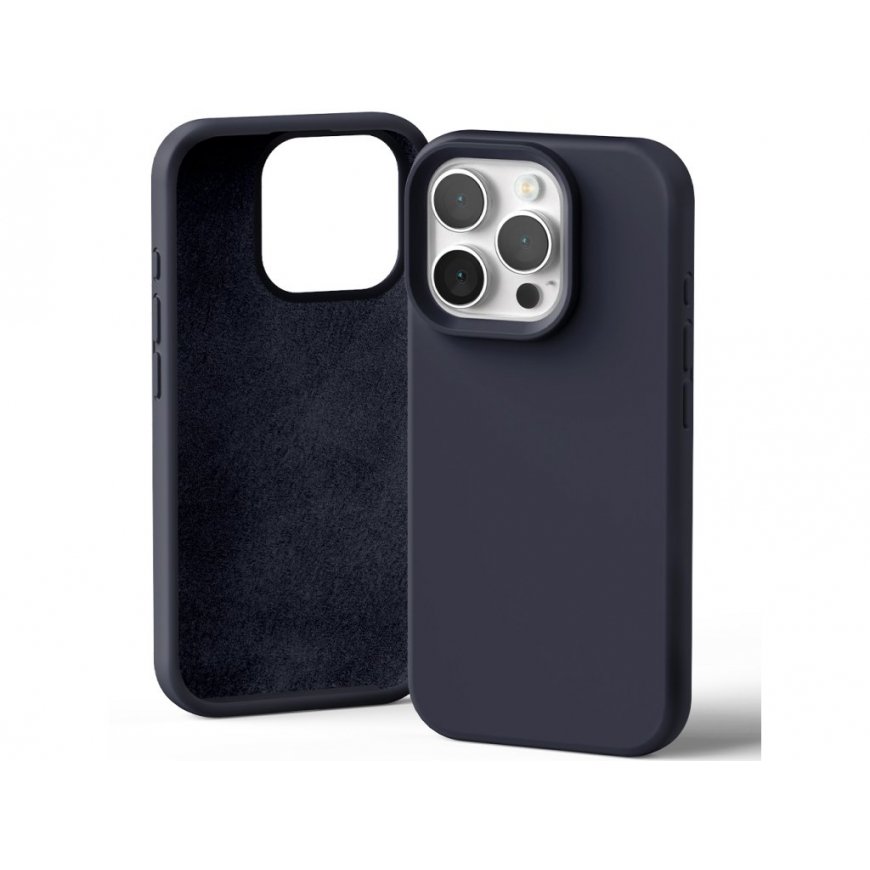 Mercury Silicone iPhone 16 Pro 6,3" granatowy |navy – 2