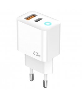 Jellico EU11 20W PD GaN Universal Fast Charger with USB-C (5-12V