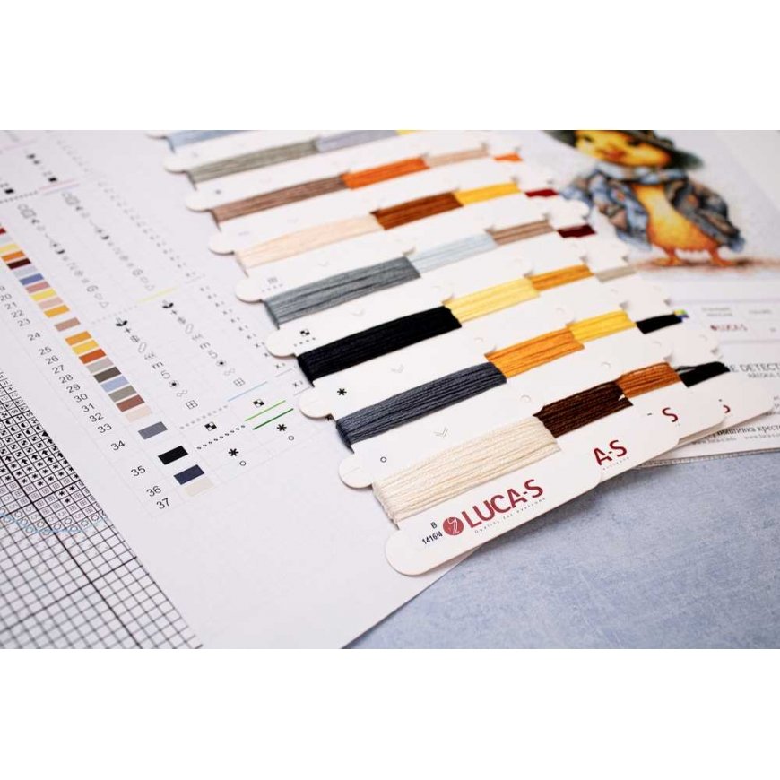 luca S Embroidery kit 14x14cm SB1416 – 4