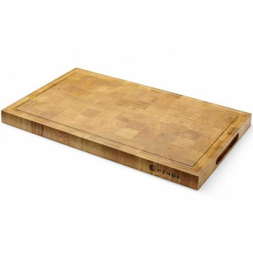 Hendi Oak serving board, edges, 53