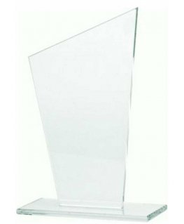 Detail Glass trophy with glued base