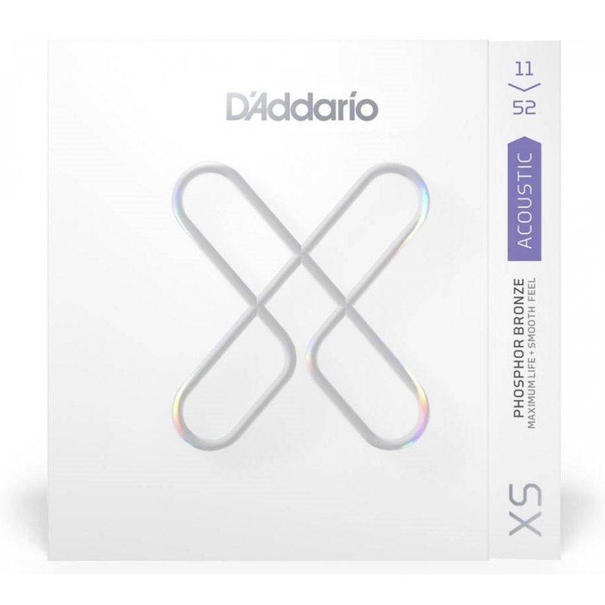 Stygos akustinei gitarai D'Addario XSAPB1152 Phosphor bronze