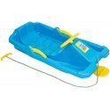 Enero PLASTIC SLEDGE WITH BRAKE AND HAND ADAŚ 84x43x25CM BLUE Enero PLASTIC SLEDGE WITH BRAKE AND HAND ADAŚ 84x43x25CM BLUE