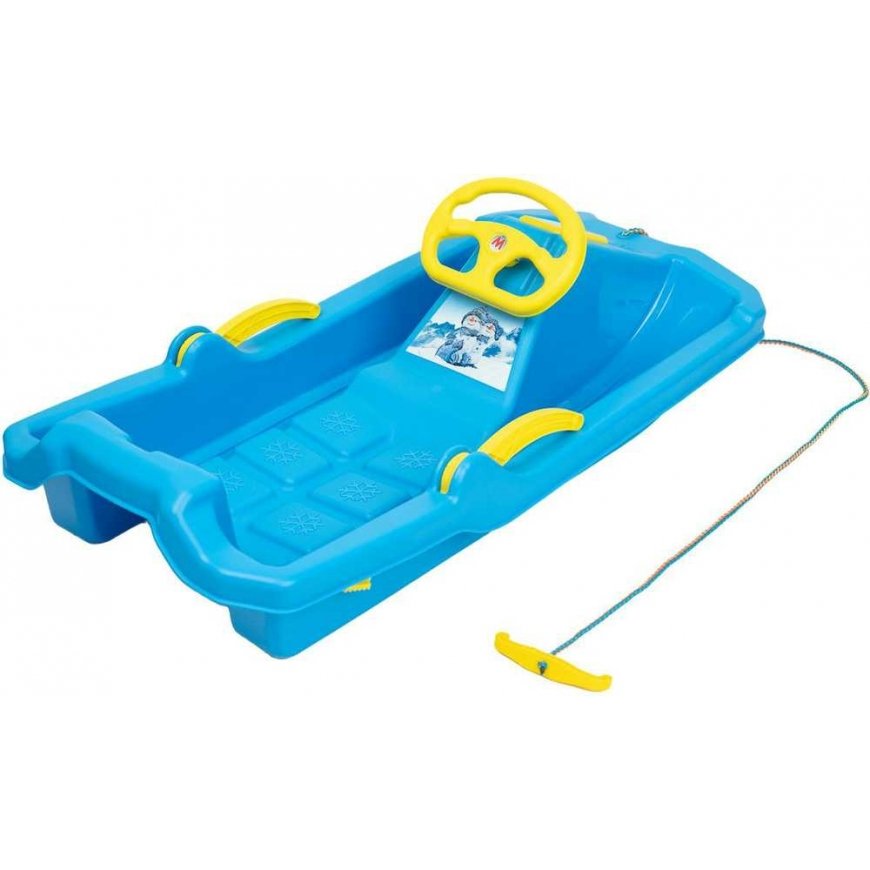 Enero PLASTIKINĖS ROGĖS SU STABDŽIU IR RANKA ADAŚ 84x43x25CM MĖLYNA – 3