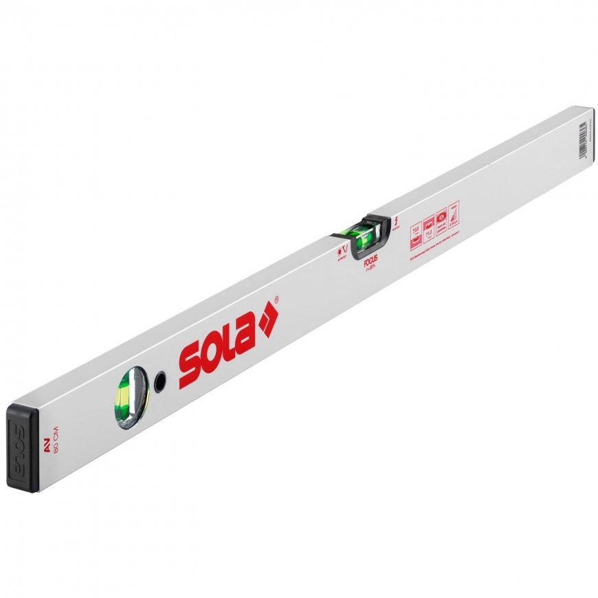 SOLA ALUMINIUM SPIRIT LEVEL 80cm AV 80