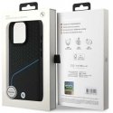 Dėklas BMW BMHMP16X23RDCLK iPhone 16 Pro Max 6.9" juoda/juodas hardcase Sign Leather Textured And Line MagSafe Dėklas BMW BMHMP16X23RDCLK iPhone 16 Pro Max 6.9" juoda/juodas hardcase Sign Leather Textured And Line MagSafe