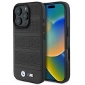 Dėklas BMW BMHMP16X23PUSPK iPhone 16 Pro Max 6.9" juoda/juodas hardcase M Perforated And Stitched Line MagSafe Dėklas BMW BMHMP16X23PUSPK iPhone 16 Pro Max 6.9" juoda/juodas hardcase M Perforated And Stitched Line MagSafe