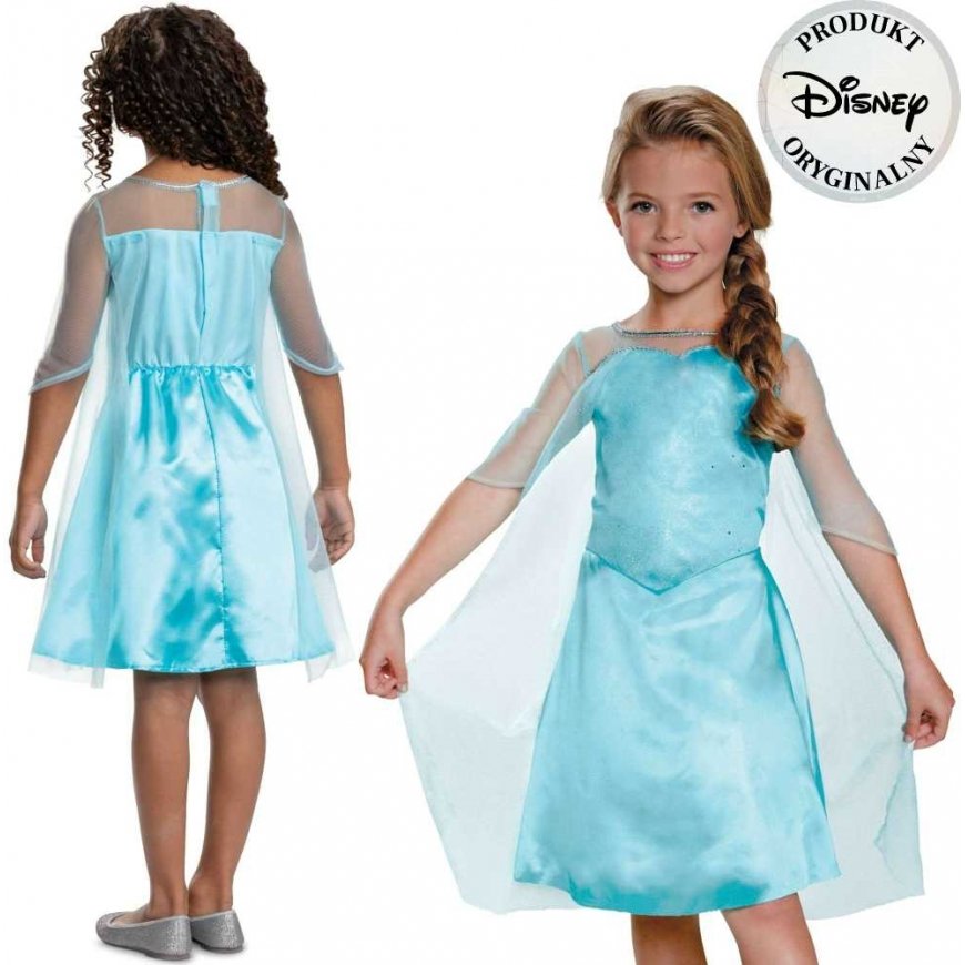 Almarina Strój karnawałowy Disney Kraina Lodu Elsa Frozen princesė 98-110 cm (3-4 metai) – 4