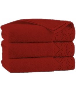 Towel Ręcznik bawełniany Ravenna Red 70 x 140 cm ZWOLTEX