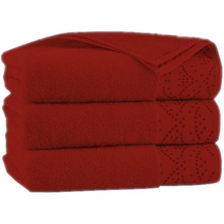Towel Ręcznik bawełniany Ravenna Red 70 x 140 cm ZWOLTEX