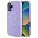 Dėklas Guess GUHMP16MPSAPSMEU iPhone 16 Plus 6.7" violetinė/violetinė hardcase Saffiano Peony Classic Logo MagSafe Dėklas Guess GUHMP16MPSAPSMEU iPhone 16 Plus 6.7" violetinė/violetinė hardcase Saffiano Peony Classic Logo MagSafe