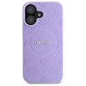 Case Guess GUHMP16MPSAPSMEU iPhone 16 Plus 6.7" purple/purple hardcase Saffiano Peony Classic Logo MagSafe Case Guess GUHMP16MPSAPSMEU iPhone 16 Plus 6.7" purple/purple hardcase Saffiano Peony Classic Logo MagSafe