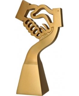 Detail Cast figure - congratulations