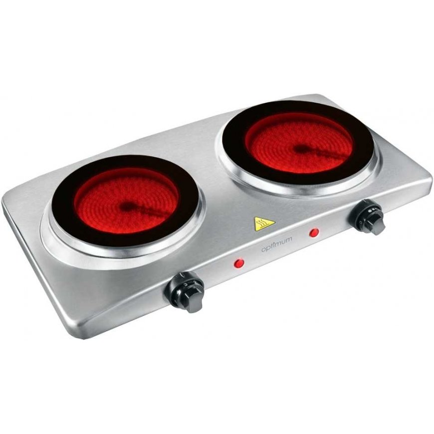 Kuchenka electric ceramic 2-płytowa PK-2305 OPTIMUM
