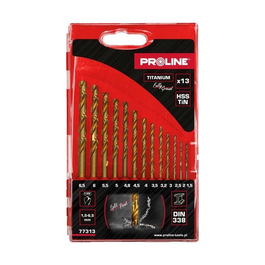 Proline Drill Wiertła do metal hsstin