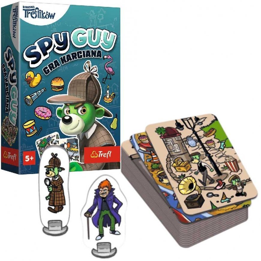 Puzzle Trefl Family Card Game Spy Guy 5+ – 5