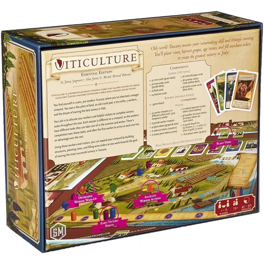 Stonemaier Games Viticulture Essential Edition – 4