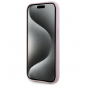 Dėklas Karl Lagerfeld KLHMP15LPGMSRPP iPhone 15 Pro 6.1" rožinis/pink hardcase FW Metal Plate MagSafe Dėklas Karl Lagerfeld KLHMP15LPGMSRPP iPhone 15 Pro 6.1" rožinis/pink hardcase FW Metal Plate MagSafe