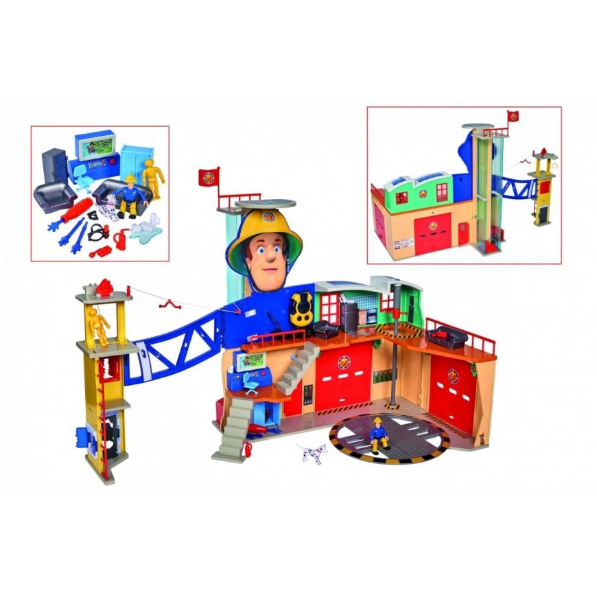 Dickie Strażak Sam Wielka Remiza Firehouse XXL with Wieża training and accessories – 2