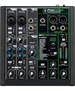 Mackie ProFX 6 v3 - audio mixer