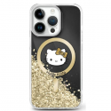 Dėklas Hello Kitty HKHMP16SLGDIK iPhone 16 6.1" juoda auksinė/juodas auksinis hardcase Liquid Glitter Fever MagSafe Dėklas Hello Kitty HKHMP16SLGDIK iPhone 16 6.1" juoda auksinė/juodas auksinis hardcase Liquid Glitter Fever MagSafe